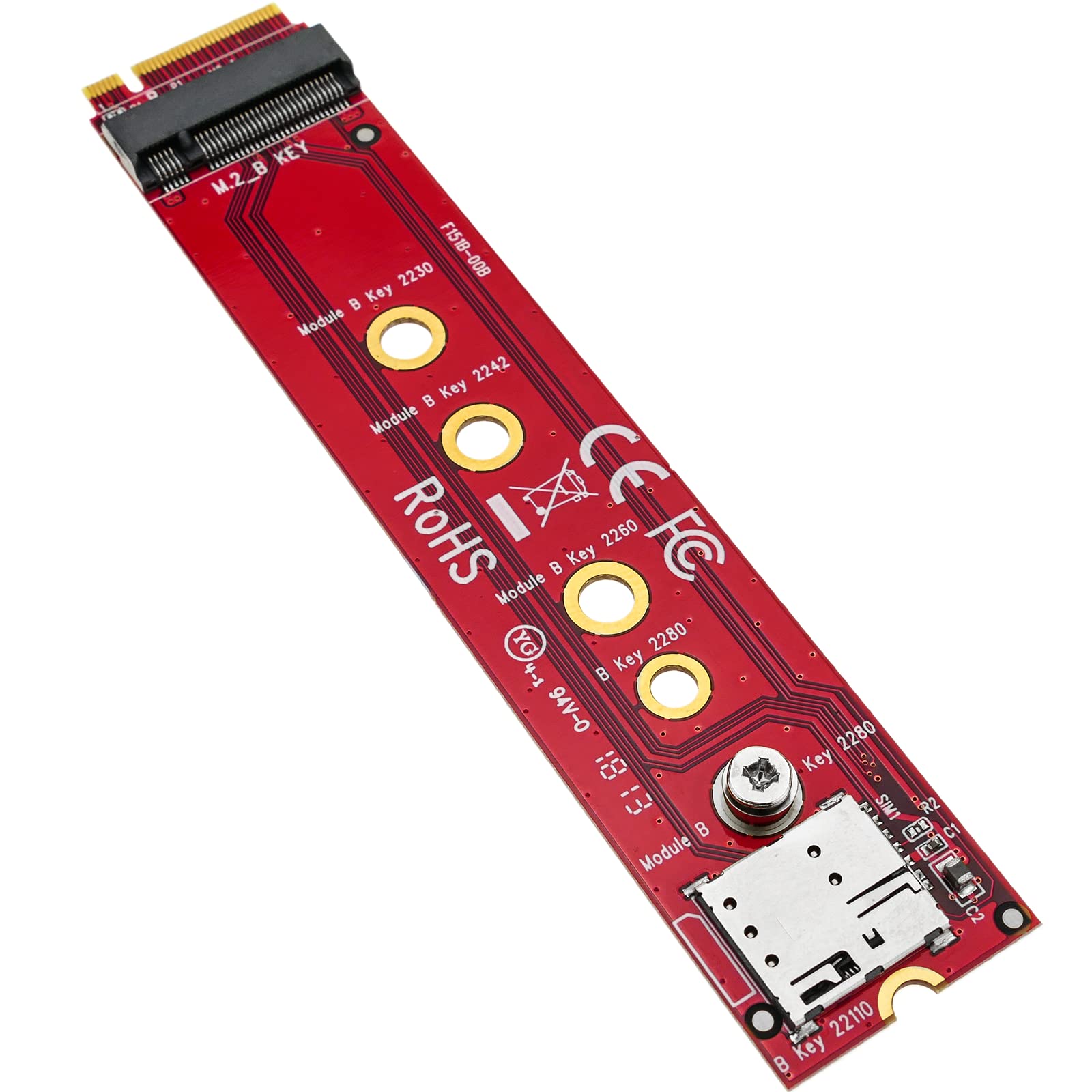 BeMatik - Moduł konwertera gniazd M.2 NGFF B-Key na WWAN SSD